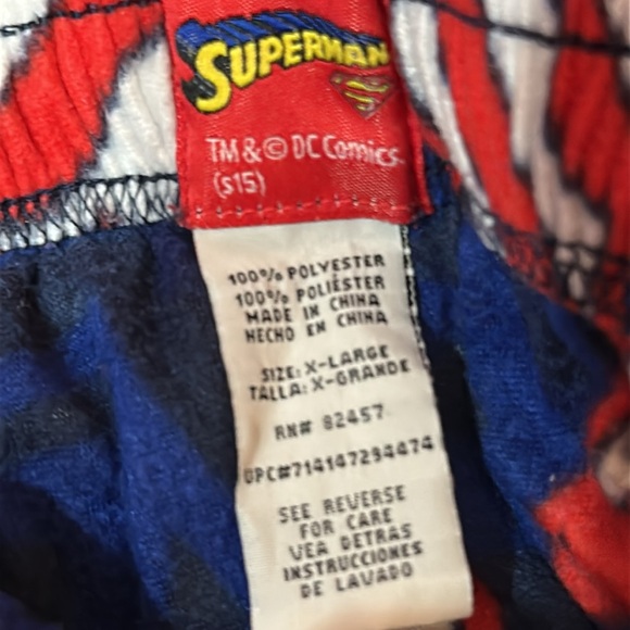 Superman fleece lounge pants - Picture 2 of 2